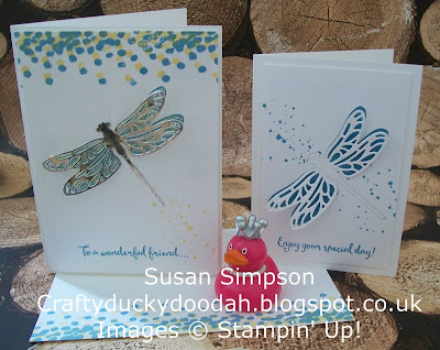 Stampin' Up! Susan Simpson UK Independent Stampin' Up! Demonstrator, Craftyduckydoodah!, Dragonfly Dreams, Detailed Dragonfly Thinlets Dies, Supplies available 24/7, 