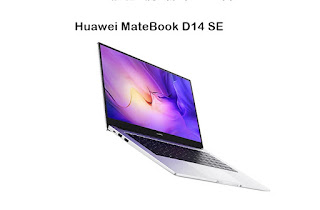 Huawei MateBook D14 SE notebook بذاكرة وصول عشوائي سعتها 16 جيجابايت