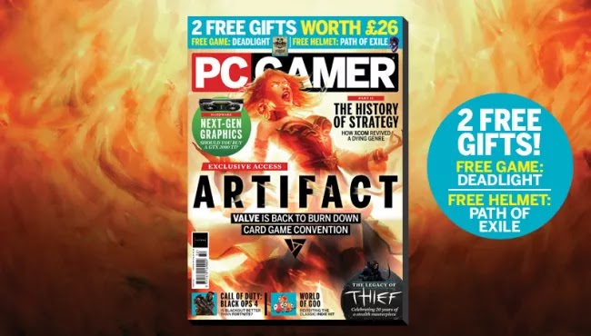 PC Gamer UK Christmas issue: Artifact