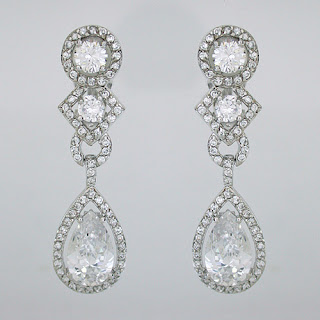 clip swarovski crystal earrings