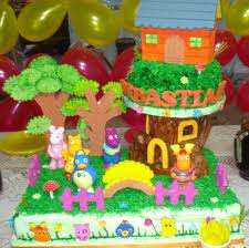 TORTAS Y DECORACIÓN CON LOS BACKYARDIGANS fiestitainfantil.blogspot.com