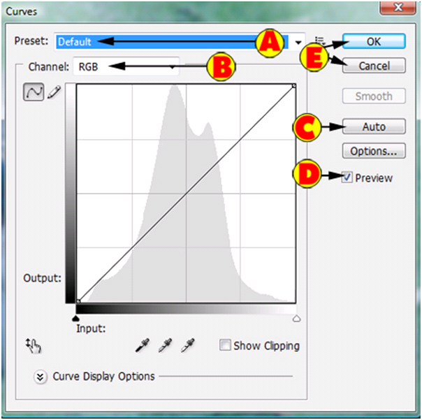 Curves Dialog Overview