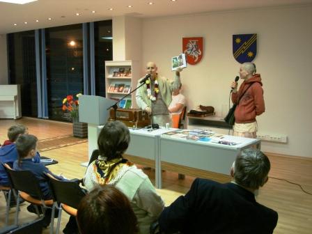 Sankarshan Das Presenting Srila Prabhupada's Books