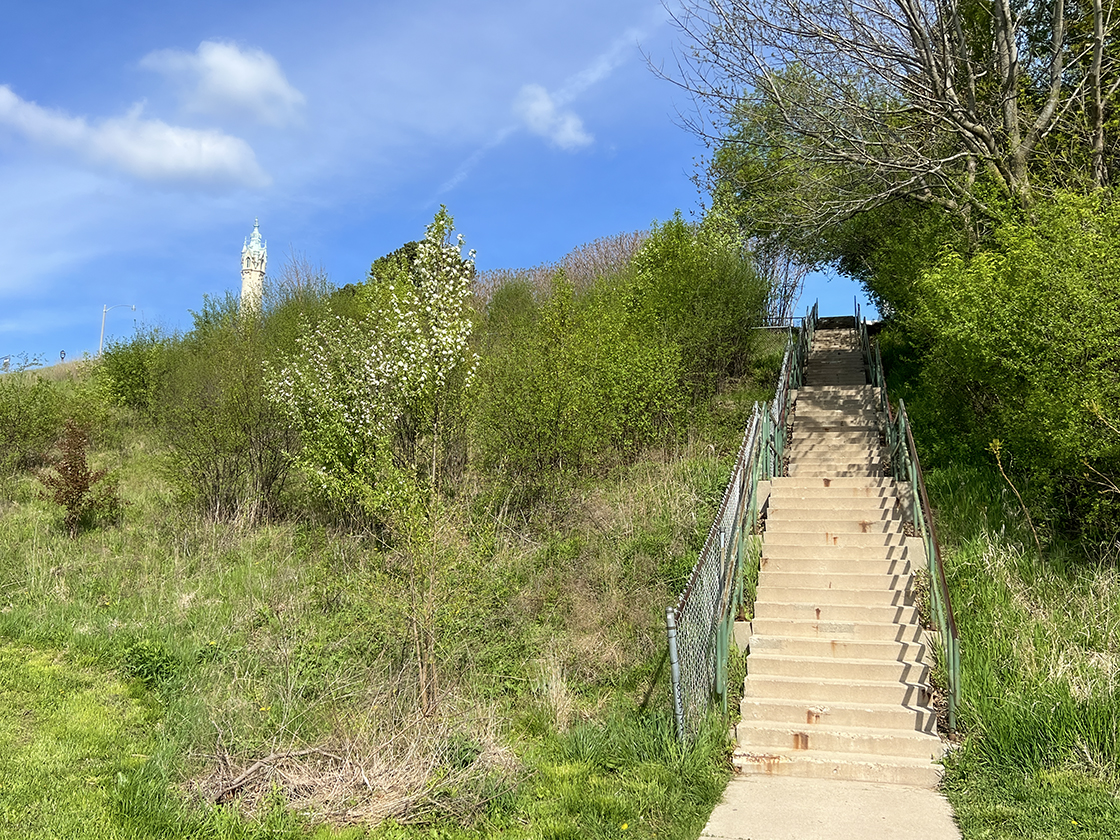 Bradford Beach Staircase