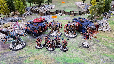 Warhammer 40k battle report: The Scourged vs White Scars