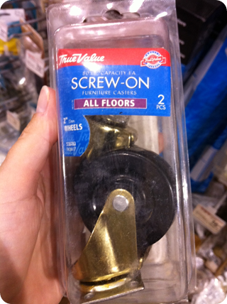 brass casters