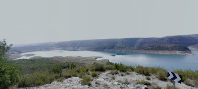 Panorámica del embalse de Tous