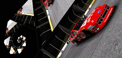 NASCAR The Game: Inside Line - Charlotte Motorspeedway LED TV glitch