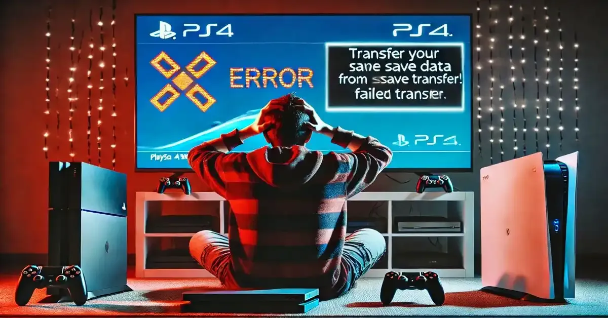 PS4 to PS5 save transfer errors Simple Fixes,PS4 to PS5 save transfer errors,PS4 to PS5 save transfer