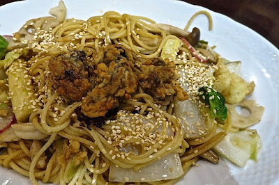 Hoshino Coffee, hokkaido oyster spaghetti