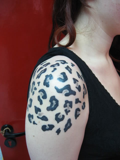 Cheetah Print Tattoos