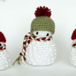 PATRON GRATIS MUÑECO DE NIEVE AMIGURUMI 22094