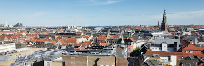 Copenhague, vistas desde la Rundetaarn o la Torre Redonda.