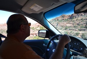 Concentrating on the road!