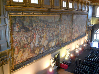 Salón de los Quinientos Palazzo Vecchio Florencia