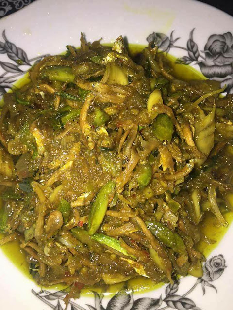 Resepi Sambal Goreng Tempoyak Petai Ikan Bilis (Sambal Tempoyak Sedap)