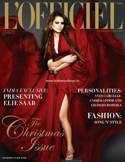 Kangana Ranaut sizzles on L Officiel magazine 