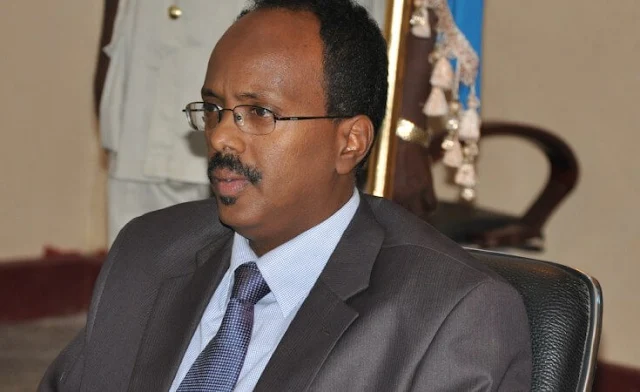 President Mohamed Abdullahi Mohamed 'Farmaajo