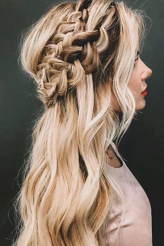 48 STUNNING BRAIDED HAIRSTYLES IDEAS 2018