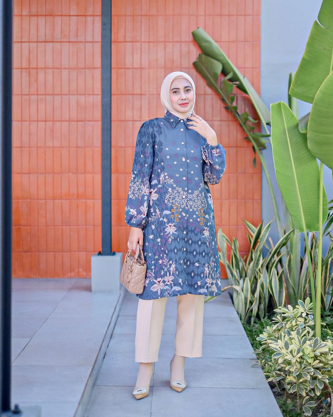 Outfit Efi_sofia Tunik Motif