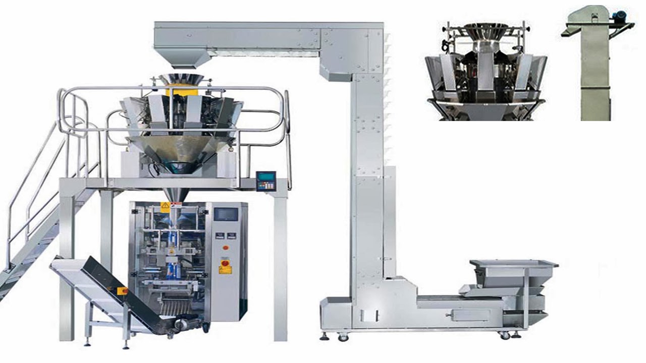 Automatic Electronic Combiner weighing packaging machine Verpackungsmaschine für Pulver&Granulate 