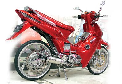 Steady sexy sporty: modifikasi honda supra  2003