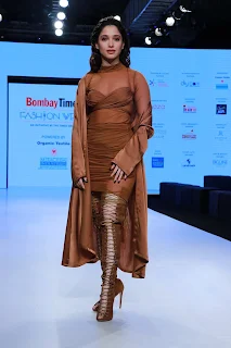 Actress Tamanna Bhatia Ramp Walk at Bombay Times Fashion Week 2020