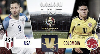 USA vs. Colombia 2016 live streaming