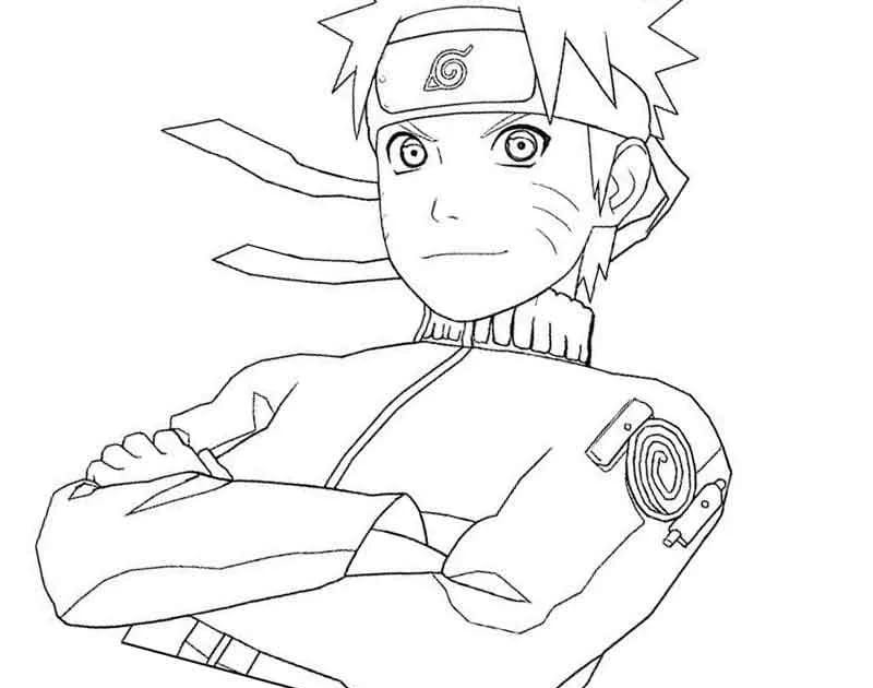 ▷ Desenhos de Naruto para colorir