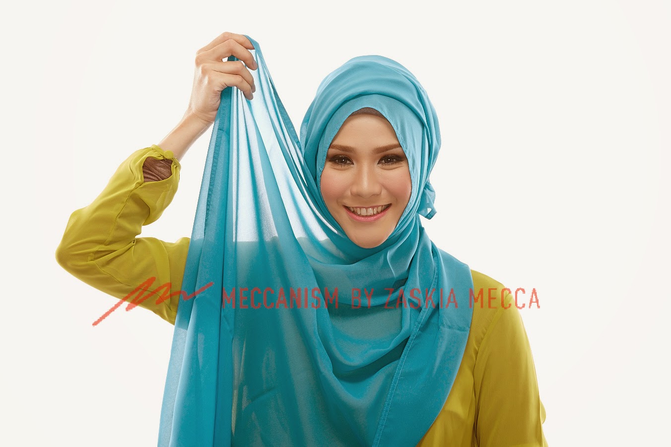 Zaskia Adya Mecca: Hijab Tutorial 2