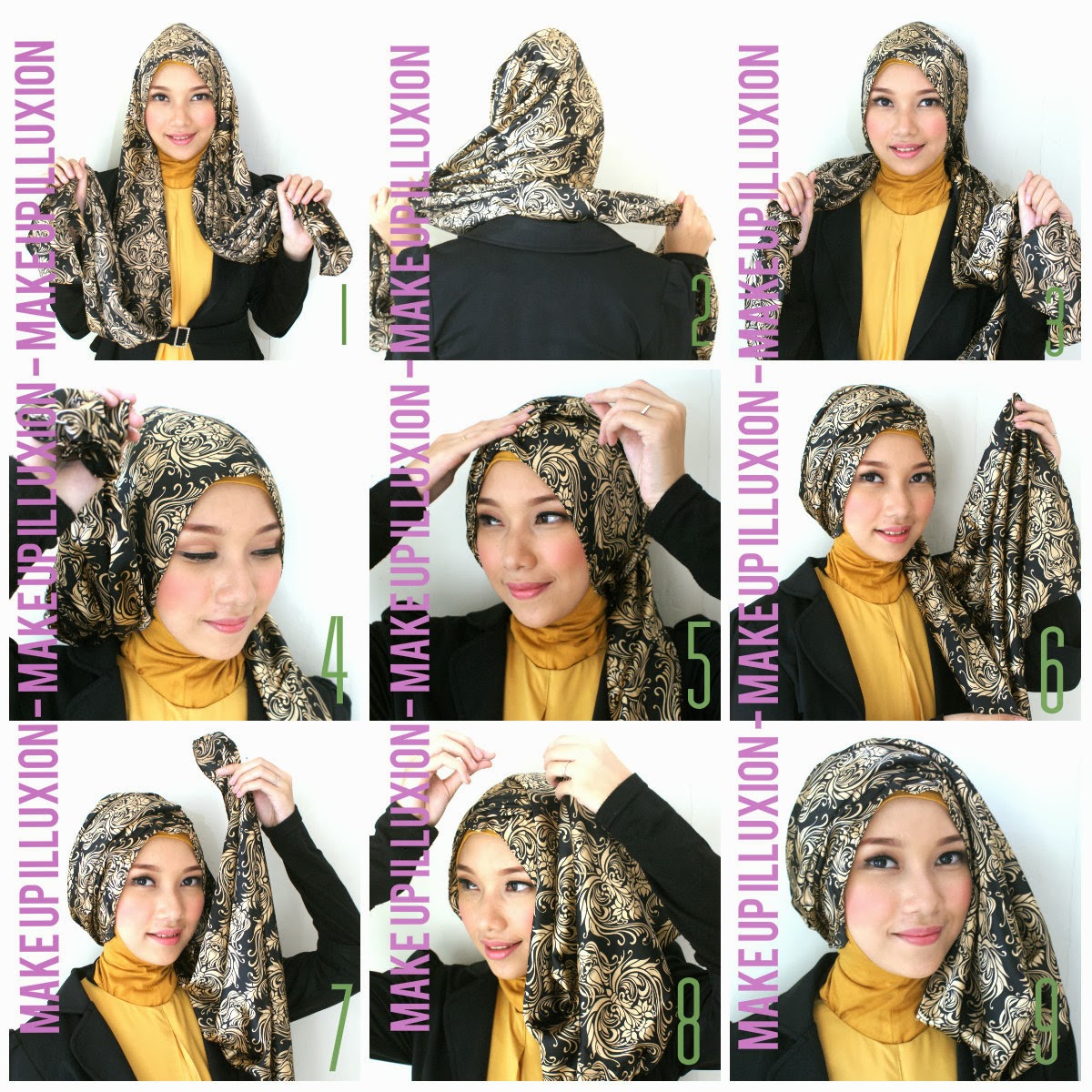 21 Kumpulan Tutorial Hijab Kantong Pesta 2017 Tutorial Hijab