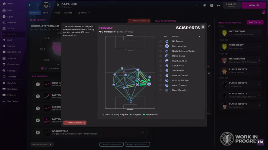 fm22 pass maps