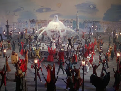 A ballet in a dream world: Probably
the scene that won this film its awards.