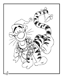 Disney Christmas Coloring Pages