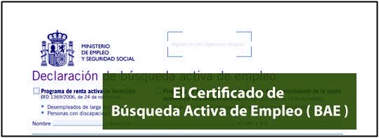 Cómo conseguir el Certificado de búsqueda activa de empleo