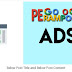 cara mudah pasang iklan di atas dan bawah pos...