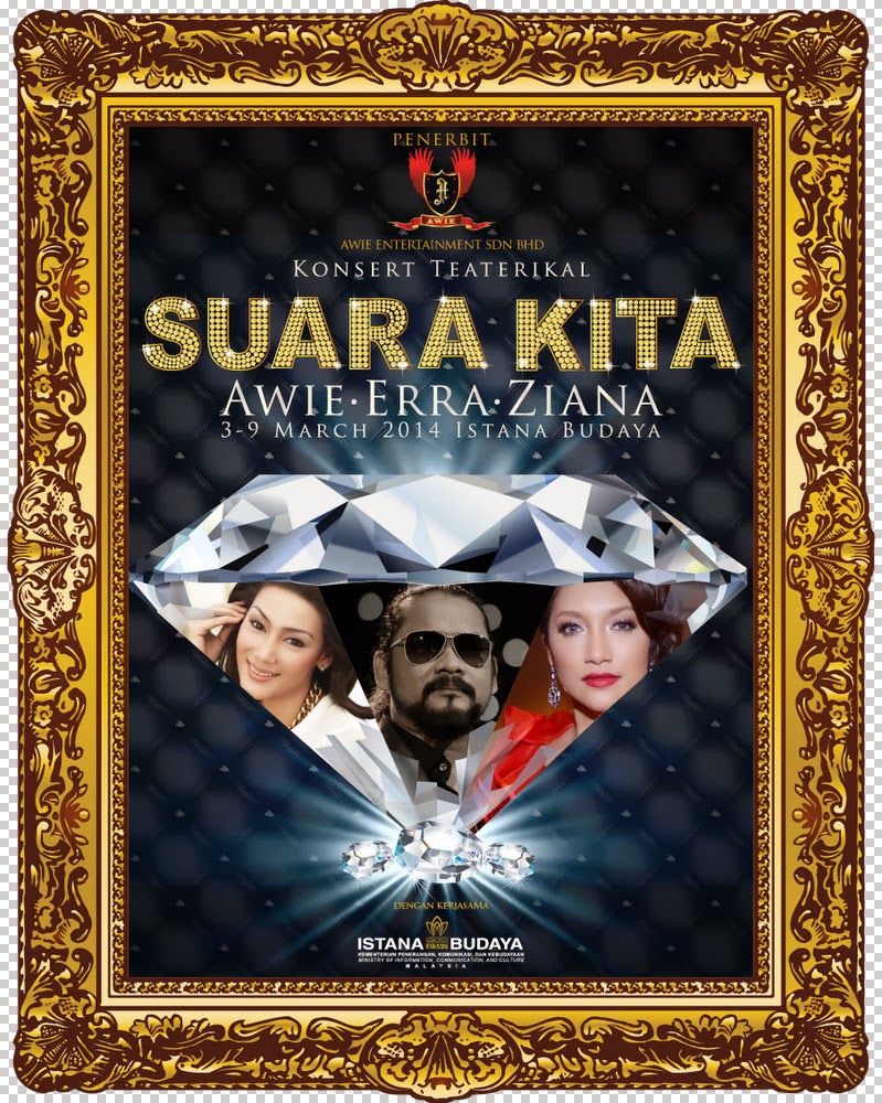 Konsert Teaterikal Suara Kita; Awie Ziana Zain & Erra ...