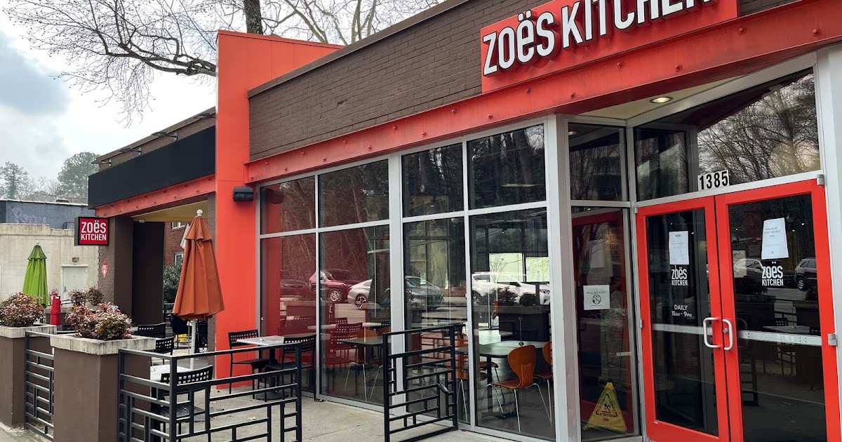 Zoes Kitchen Now Gone Entirely From Georgia