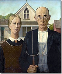 American Gothic- Grant Wood