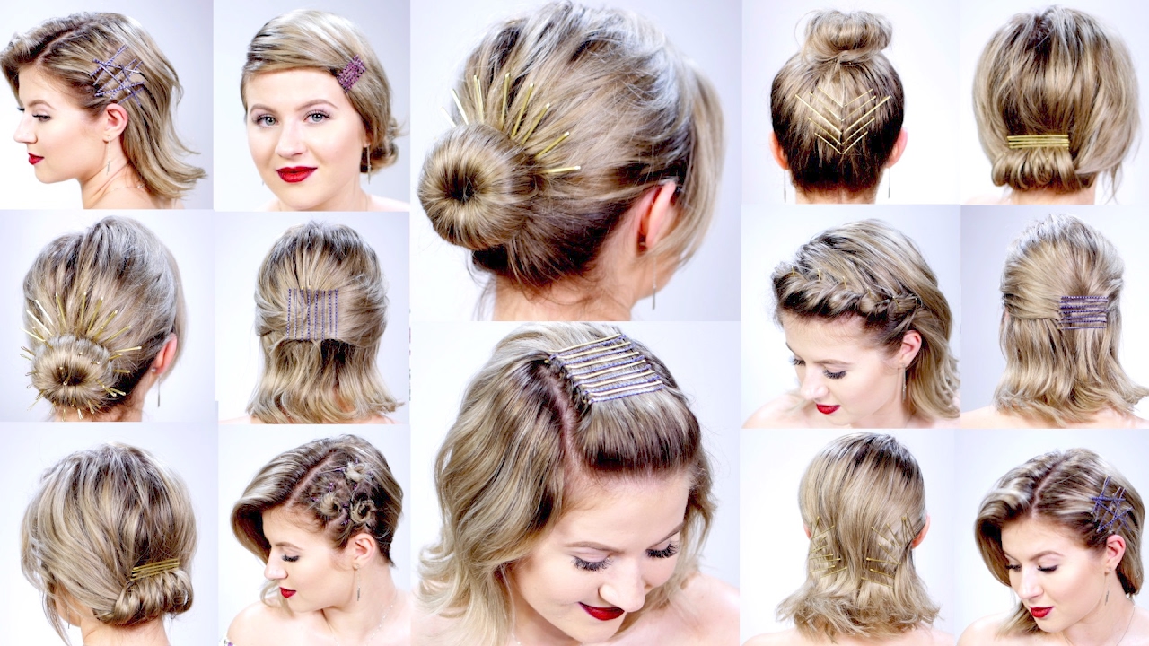  Tutorial  Hairdo Rambut  Pendek  Yang Simple Cepat dan Mudah 