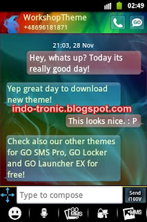 Free Android Apps Go SMS Pro Theme