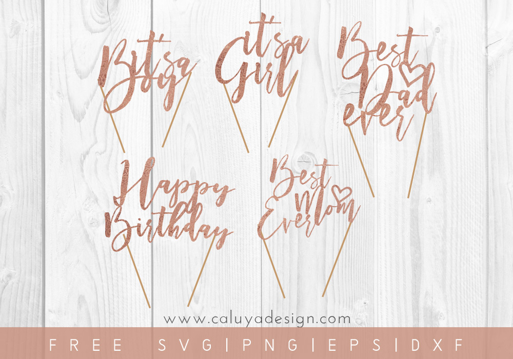 Download Where To Find Free Cake Topper Svgs
