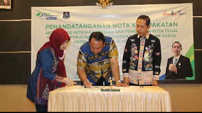 MoU Optimalisasi Penyelenggaraan Jaminan Sosial Ketenagakerjaan Ditandatangani