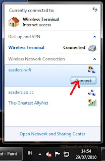 Sharing an Internet Connection from Modem to Wireless