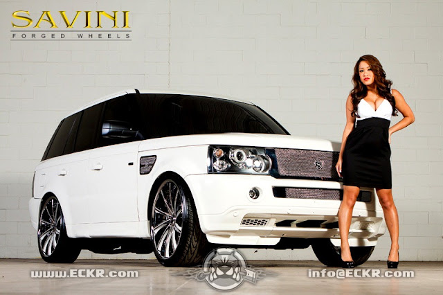 Range Rover Sport by Savini and Asian Girl