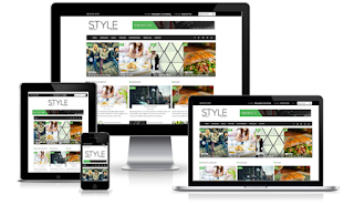 Blogger Template SALE Style Magazine