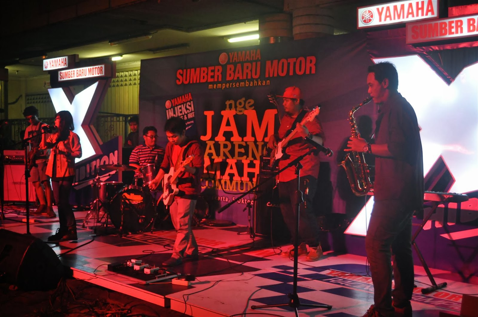 Gitarist Dan Drumer Perempuan Tampil Apik Di Ngejam Bareng Yamaha