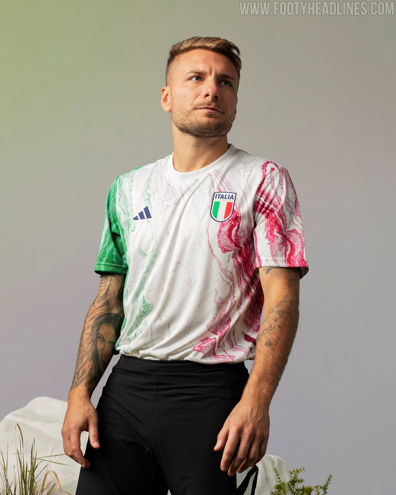 Italy 2023 Pre-Match Shirt Revealed - Footy Headlines