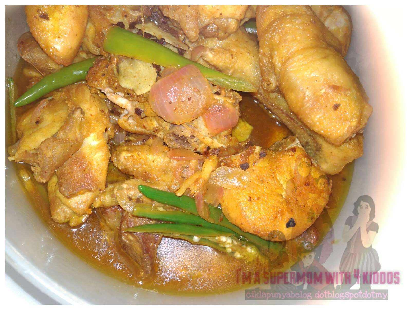 Resepi ayam masak asam. ~ CIKLAPUNYABELOG.BLOGSPOT.MY