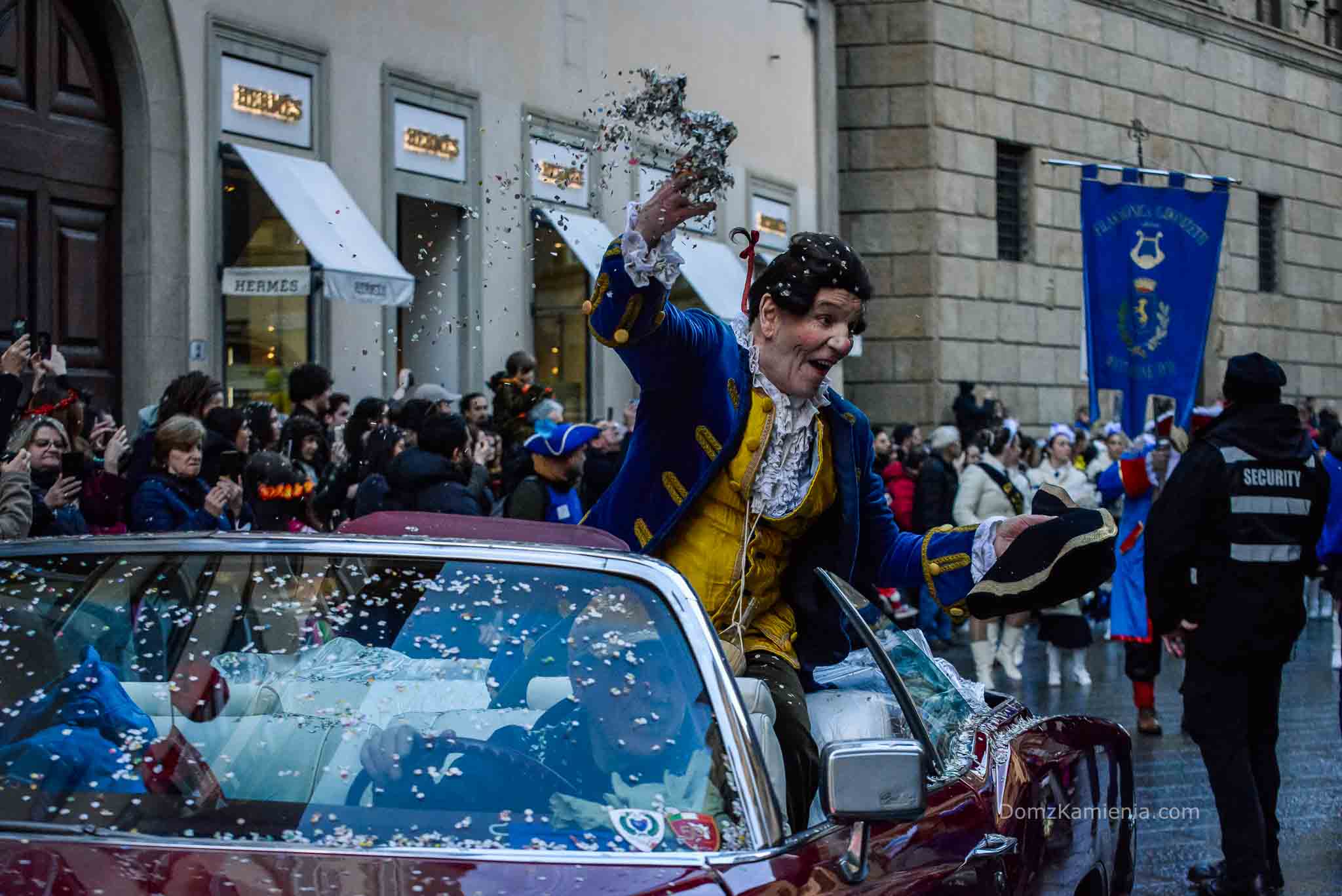 Dom z Kamienia, Karnawał we Florencji, Kasia Nowacka blog